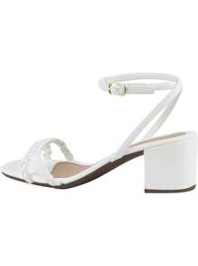Lumiss Women Heeled Sandals - trắng - Xem 8