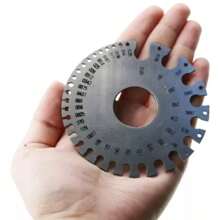 Stainless Steel Sheet And Wire Caliper, 0-36, - Silver - View 5