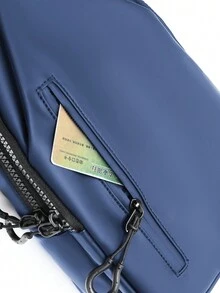 男士防水休閒胸包帶 USB 端口吊帶包胸包單肩包防水可調節肩帶度假必備品旅行度假遠足運動健身房通勤休閒純色聖誕禮物男士男朋友丈夫大學生青少年男士禮物