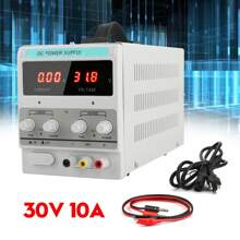 30V 10A Adjustable Power Supply Precision Variable Dual Digital Lab Test 110V - 白色 - 查看 1