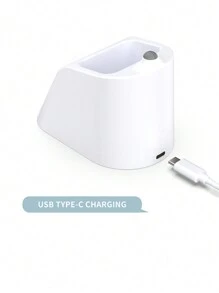 15w Pen Holder Wireless Charger Compatible With IPhone 8/X/11/12/13/14 Series And Android Phones With Qi Wireless Charging Function - White - View 9