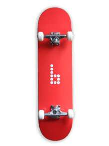 The Best Beginner Complete Skateboard - Red - View 5