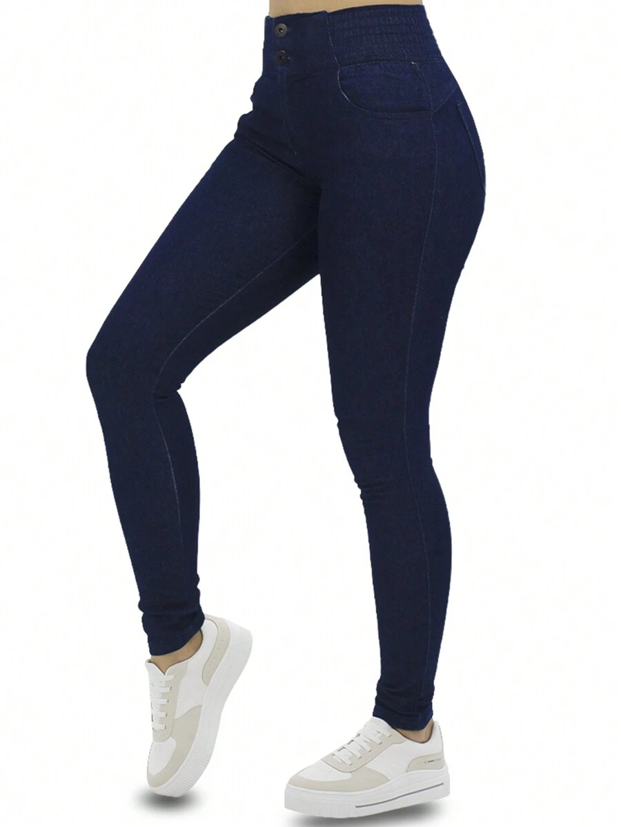 Women Pants - Màu xanh hải quân - Xem 1