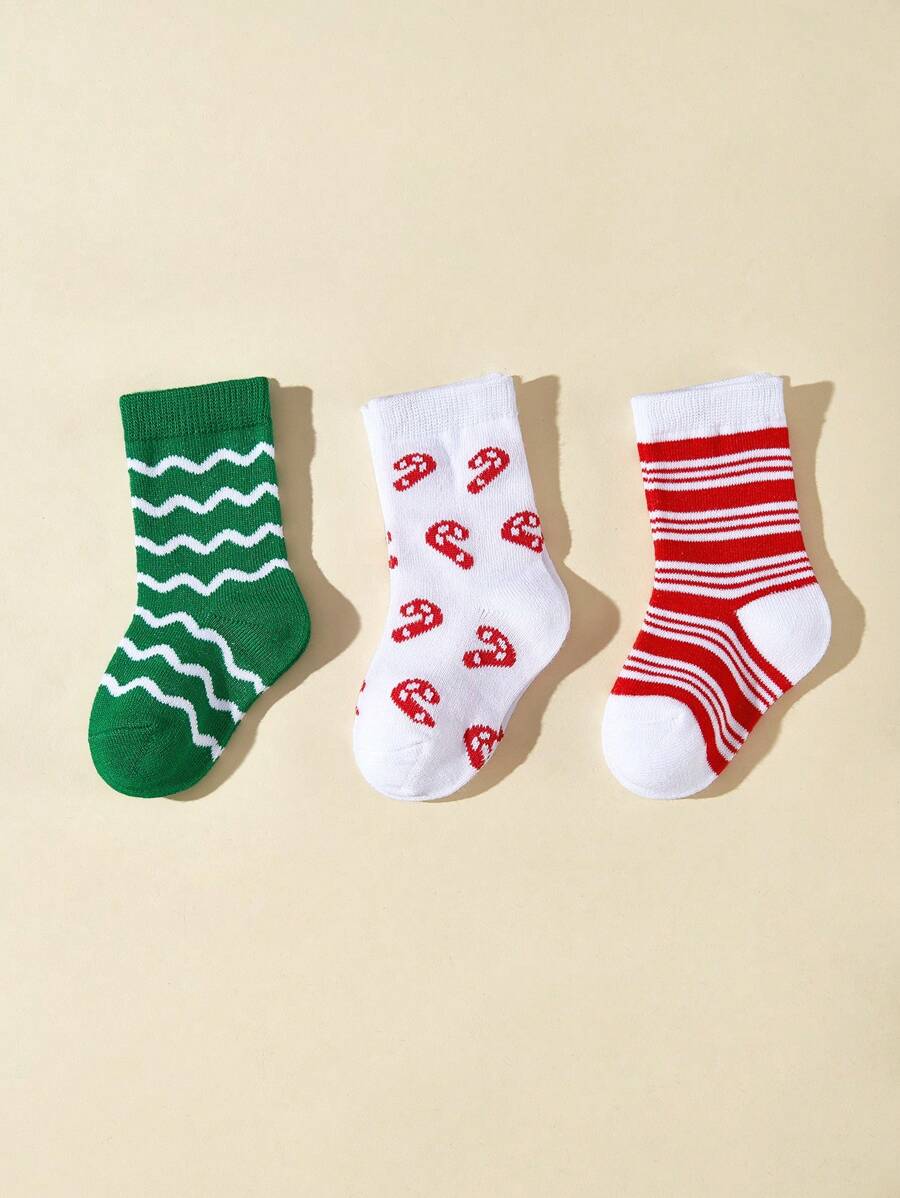 Dễ thương Em bé Giáng sinh Vớ - Nhiều màu - Xem 1