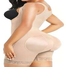 Faja Body Modeladora Reductora Colombianas Levanta Gluteo - Beis - Ver 3