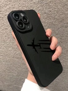 Airplane Painting Straight Edge Anti-Fall Phone Case Compatible With Iphone, Compatible With Samsung, Compatible With Xiaomi, Compatible With Huawei, Compatible With Redmi,International Version, Not The Domestic Version - Multicolor - View 6