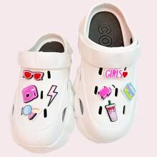 8 Piezas De Encantos De Zapatos Lindos De Dibujos Animados - Multicolor - Ver 4