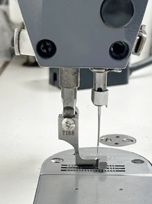 (1入組)t168單頭拉鍊壓腳,工業縫紉機單邊隱藏拉鍊壓腳,工業全鋼壓腳。 - 1套(1pcs) - 查看 1