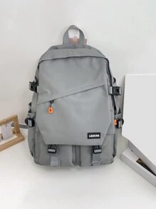 学校笔记本电脑大容量背包 15.6 英寸书包大学背包旅行背包大书包适合青少年女孩学生。旅行包徒步旅行包手提包周末包