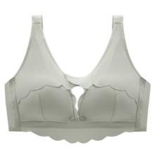 1 件孕妇哺乳胸罩，孕妇透气胸罩，哺乳上衣，聚拢聚拢胸罩，无钢圈，防下垂