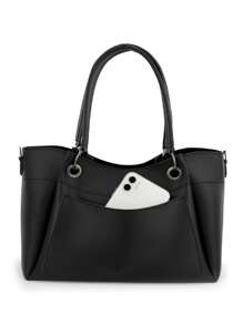 Women Tote Bags - 黑色 - 查看 3