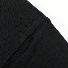 Cartoon Anime Eyes Printed Fashionable Loose Fit Round Neck Sweatshirt For Couples - Black - View 4