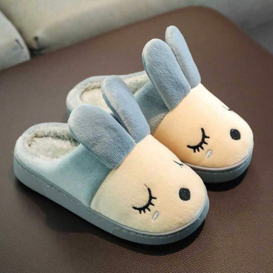 Pantuflas para niños y niñas - Gris - Ver 1