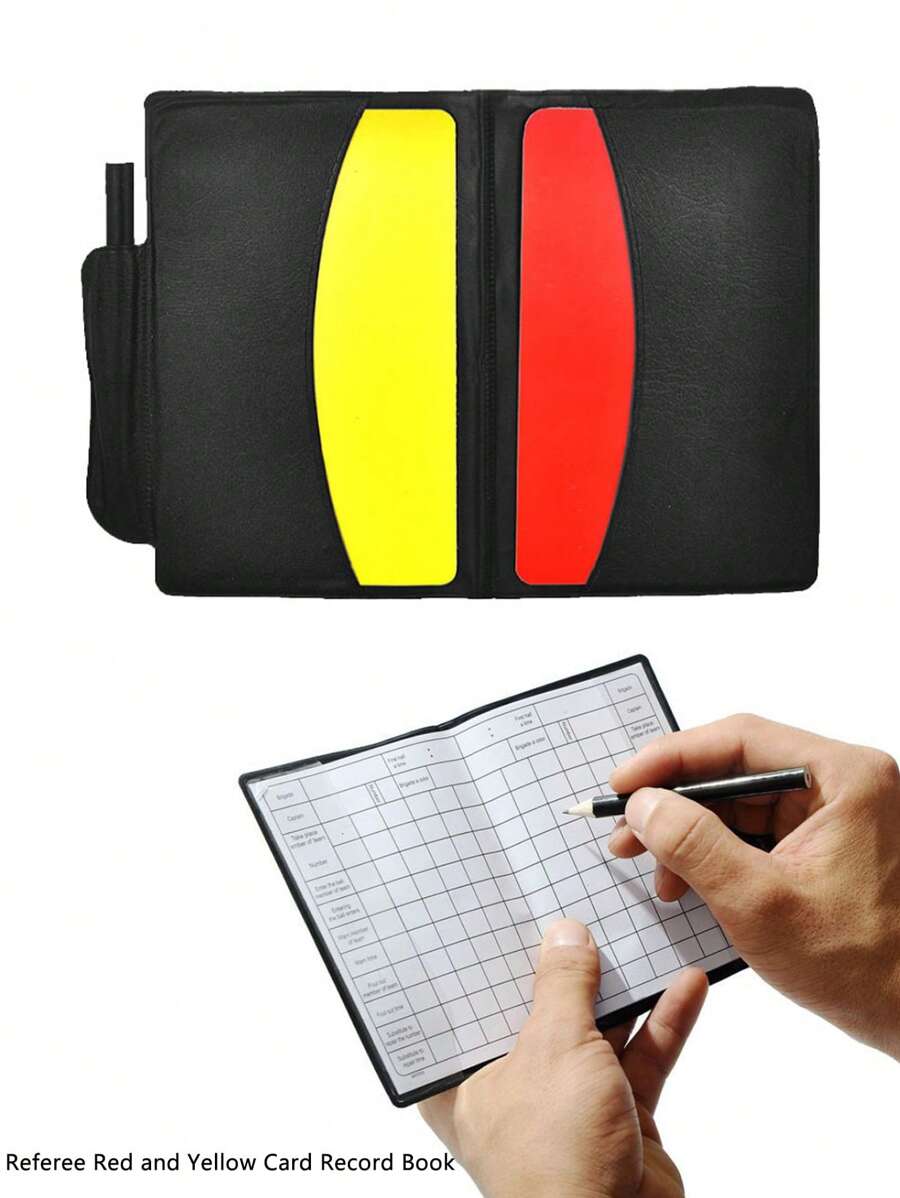 A Đỏ  Và Vàng Thẻ Ghi lại Sách Đối với Chuyên nghiệp Bóng đá Diêm - Nhiều màu - Xem 1