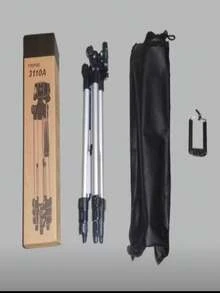 Retractable Cell Phone Tripod 1.2 M - 淺灰色 - 查看 9