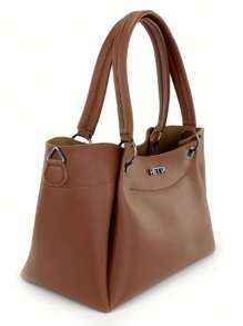 Women Tote Bags - Camel - View 2