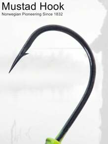 GOTURE 1入綠黃色旋轉餌硬旋轉餌釣鉤,鲈魚鮭魚梭魚釣魚必備 - 彩色 - 查看 6