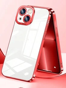 Ốp lưng chống rơi iPhone 16 mạ điện màu đỏ tương thích với Apple Iphone - Đỏ - Xem 4