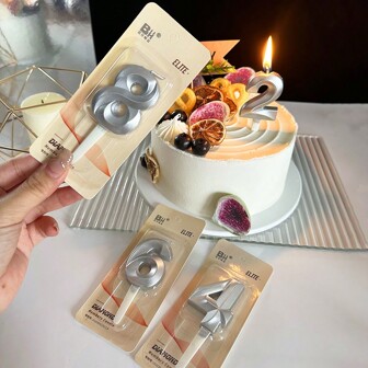 1 支金色数字形生日蛋糕蜡烛