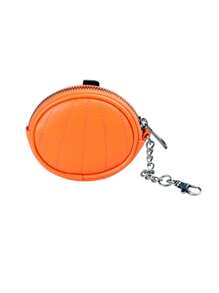 Halloween Design Coin Purse - Orange - View 4