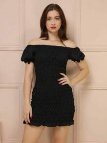 Women Dresses - Black - View 1