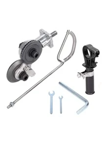 Electric Auxiliary Drill Adapter For Metal Plate Cutter. Vmingo - Black - View 2