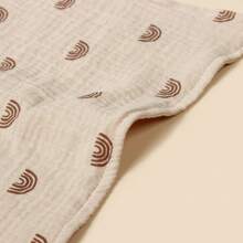 1 Pieza Babero De Conejo Cuadrado De Doble Capa Suave Y Transpirable, Pañuelo, Manta Para El Consuelo De Babas Para Bebé - Multicolor - Ver 7