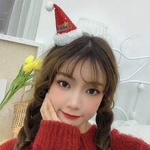 1 件兒童聖誕裝飾髮夾,成人鹿角聖誕帽子髮夾,節日禮物