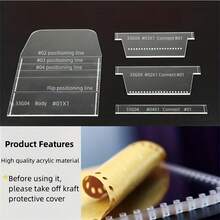 4 Piezas De Moldes De Billetera De Acrílico - Amarillo - Ver 5