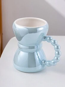 1个藍色蝴蝶结造型咖啡杯 - 藍色 - 查看 1