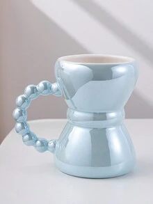 1个藍色蝴蝶结造型咖啡杯 - 藍色 - 查看 5