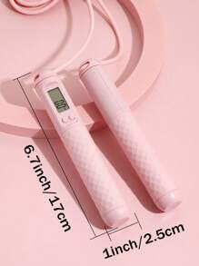 跳绳，带卡路里计数器的数字健身跳绳，带轴承和钢丝的男女款跳绳 118 英寸/3 米 健身房配件，运动，健身房，家庭锻炼，跳绳，跳绳，跳绳，跳绳