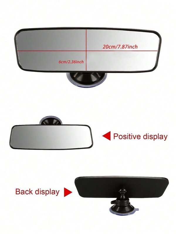 Car Interior Rearview Mirror Suction Cup For Parking Assistance SHEIN USA