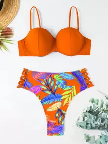 Women Bikini Sets - trái cam - Xem 1