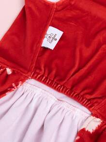 1 pezzo Vestito da Cane di Natale, Gonna per Cucciolo