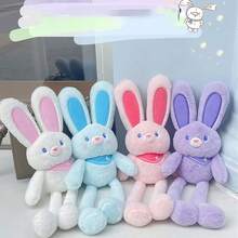 4 piezas dulce conejo felpa colgante Llavero para mujeres como regalo & Juguete - Multicolor - Ver 8