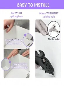 DIY拼貼數字狀氣球框，適用於生日派對、節日裝飾、婚禮現場氛圍，附有KT板氣球盒（不包括氣球和燈串）