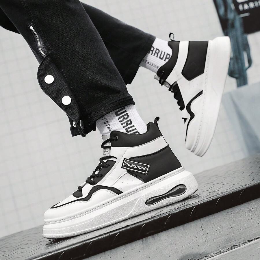 Scarpe Da Lavoro Casual In Stile Britannico Per Uomo, Stivali Da Motociclista In Stile Britannico Retrò Per Ogni Occasione, Scarpe Corte Da Lavoro Coreane