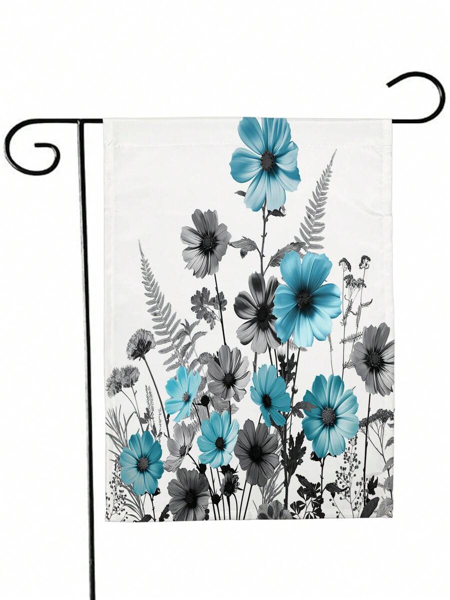 1pc Christmas Themed Digital Print Garden Flag - non-monochrome - View 1