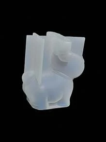 Moule à bougie d'huile essentielle DIY, décoration de renne de Noël, accessoire photo de vacances, moule en plâtre 3D de renne, moule en silicone résine époxy, moule de coulée
