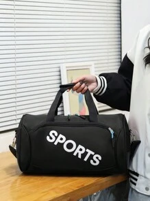 1 件女士时尚手提包，适合旅行、健身沙滩包，适合夏季返校旅行，适合度假旅行必备品，适合露营的健身包，适合夏季度假的配件，适合巡航的必备品，适合徒步旅行的旅行收纳袋，适合医院的旅行配件，适合露营的旅行包，适合手提箱的旅行包，过夜包，行李袋，周末包，行李袋，随身携带包，大学包，行李袋，周末包，冬季 - 黑色 - 查看 7