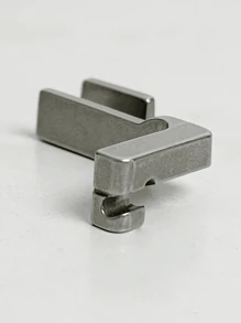 (1入組)t168單頭拉鍊壓腳,工業縫紉機單邊隱藏拉鍊壓腳,工業全鋼壓腳。 - 1套(1pcs) - 查看 6