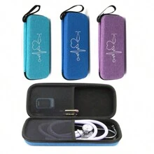 1 Pc Household Stethoscope Storage Bag Portable Waterproof And Shockproof Stethoscope Bag (Multi Color Optional)