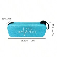 1 Pc Household Stethoscope Storage Bag Portable Waterproof And Shockproof Stethoscope Bag (Multi Color Optional)