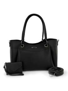 Women Tote Bags - 黑色 - 查看 1