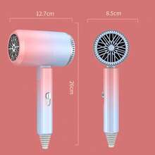Anion-secador de pelo inteligente para el hogar, pequeño secador de pelo plegable de fabricación REAL para electrodomésticos - Multicolor - Ver 1