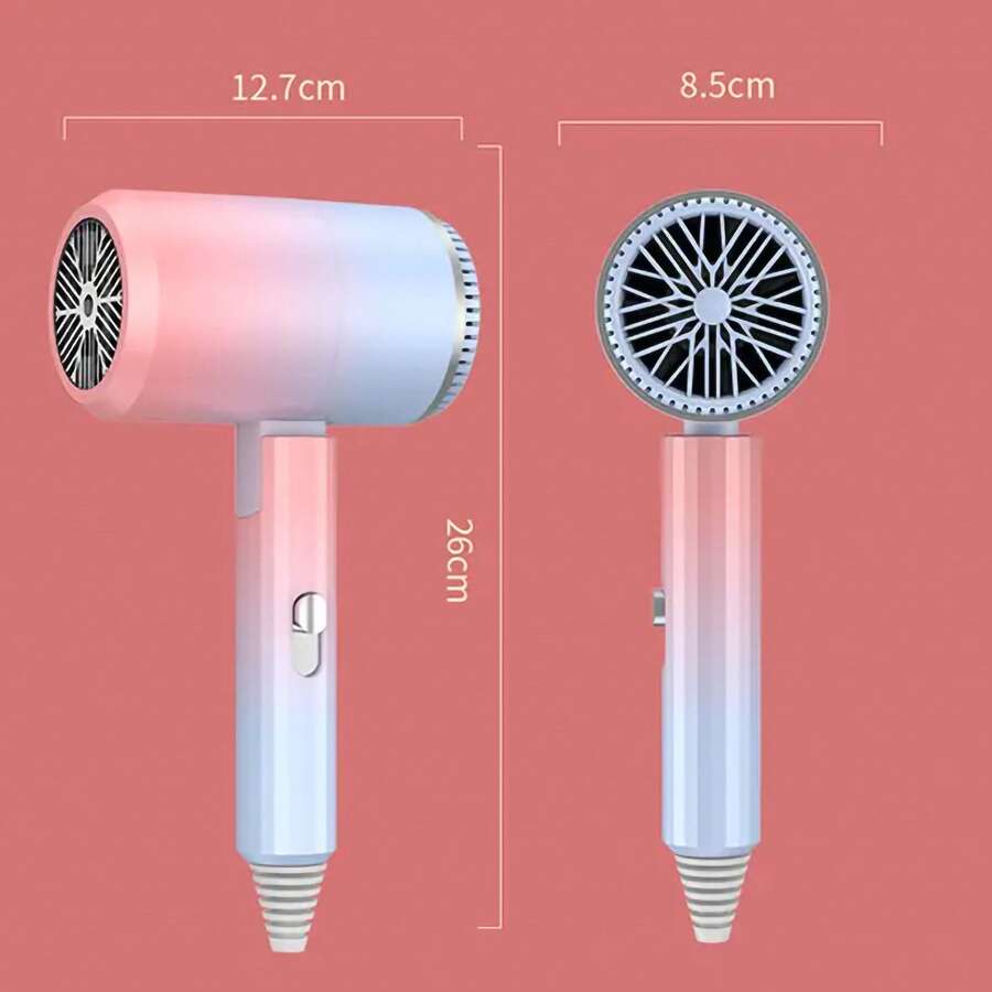 Anion-secador de pelo inteligente para el hogar, pequeño secador de pelo plegable de fabricación REAL para electrodomésticos - Multicolor - Ver 1