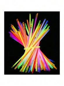 100pcs/barrel Random Color Glow Sticks - Random Color - View 4