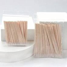 500pcs Disposable Ultra Small Swabs, For Eyelash Extension Glue Removal And Precision Detailing - 10CM - View 4