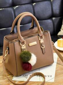 Bolsos cruzados de mujer/Elegante y practico. - Café integral - Ver 1